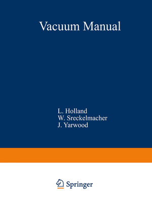 cover image of Vacuum Manual
